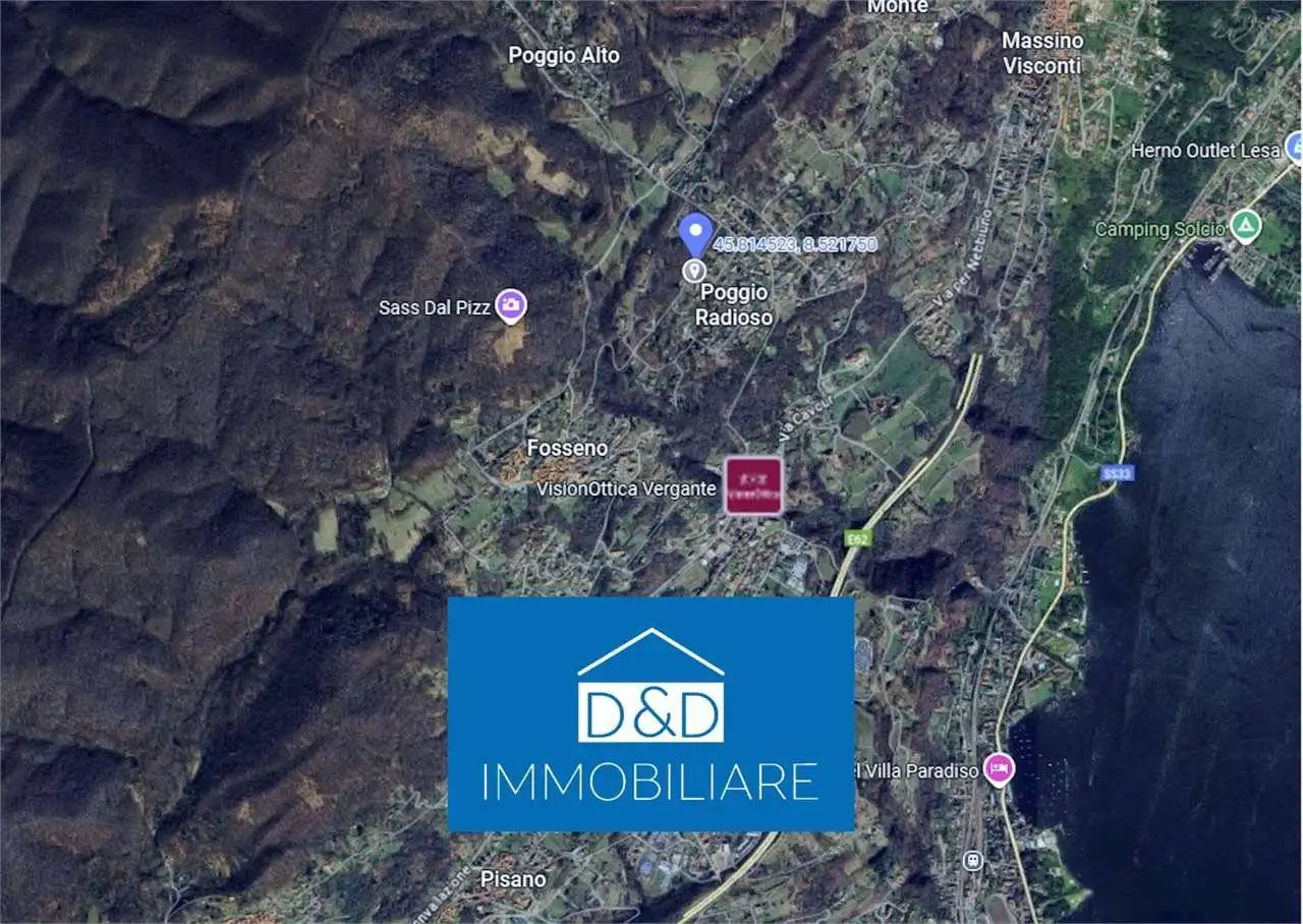 Villa in asta a Nebbiuno