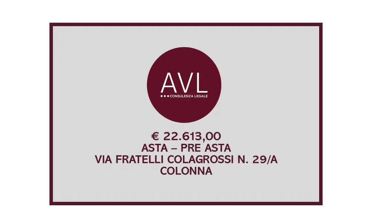 Appartamento in asta a Colonna