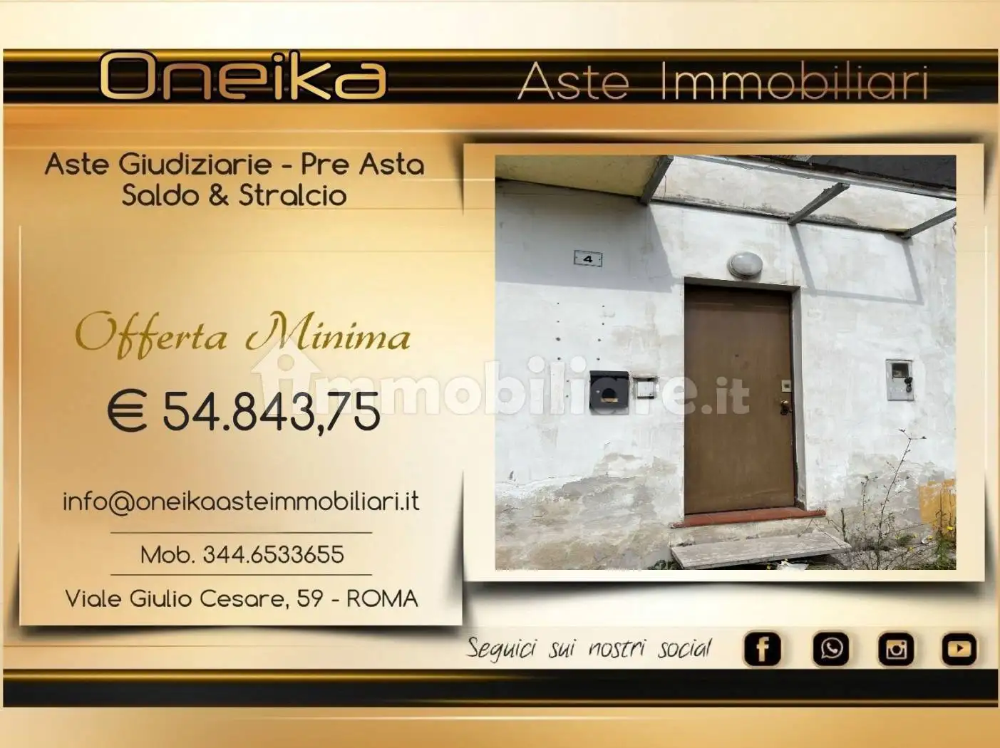 Appartamento in asta a Casal di Principe