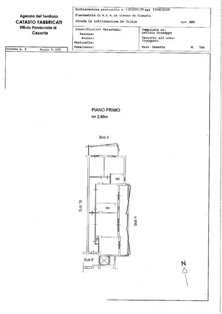 Quadrilocale via Lotti Leonilde 6, Mezzano, Caserta - foto 3