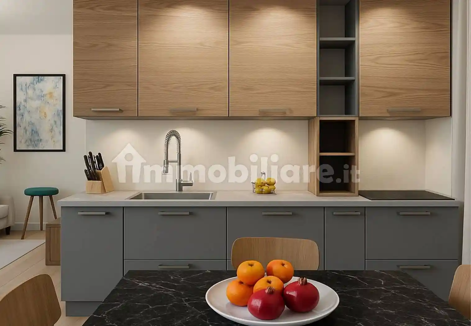 Trilocale nuovo, piano terra, Tavernola, Como - foto 5