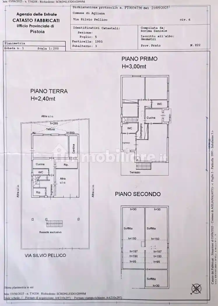 Villa in vendita a Agliana