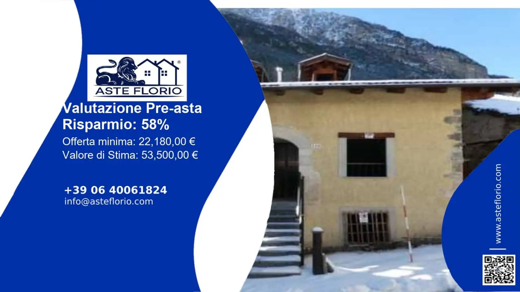 Appartamento in asta a Acceglio