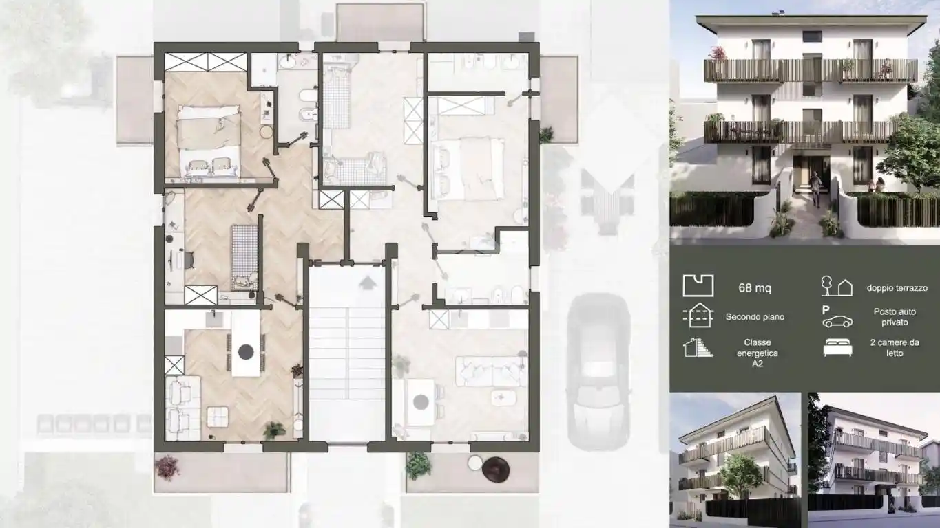 Trilocale viale Giosuè Carducci 30, Tripoli Mare, Rimini - foto 4