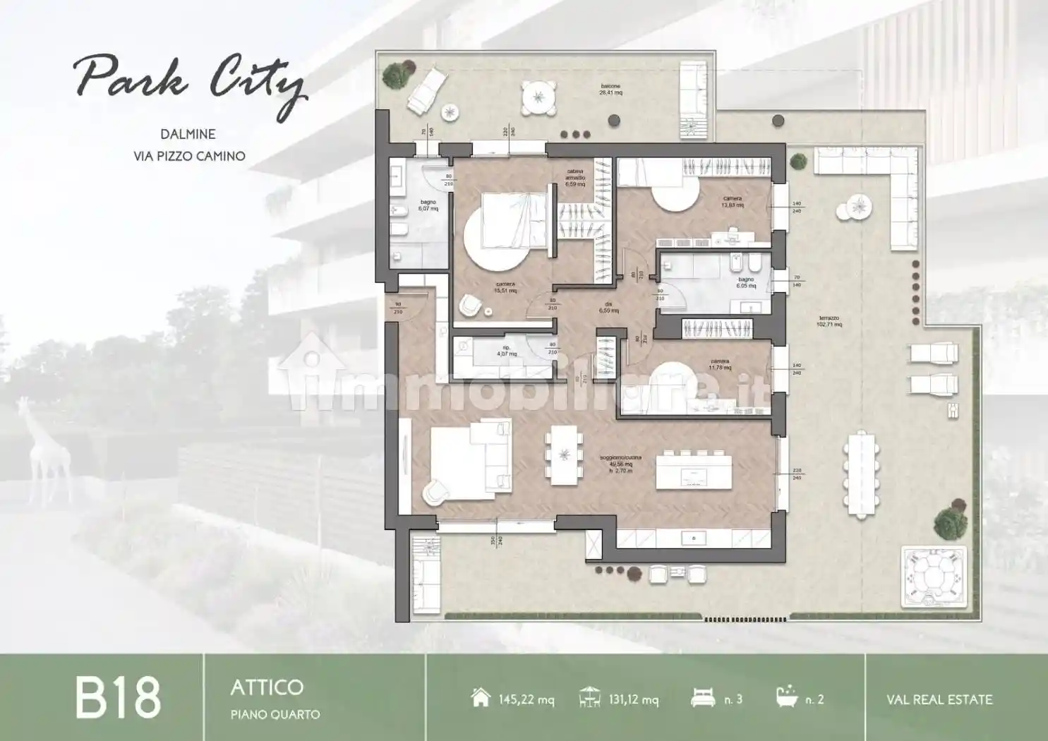 Attico via Pizzo Camino 4A, Brembo, Mariano, Dalmine - foto 3