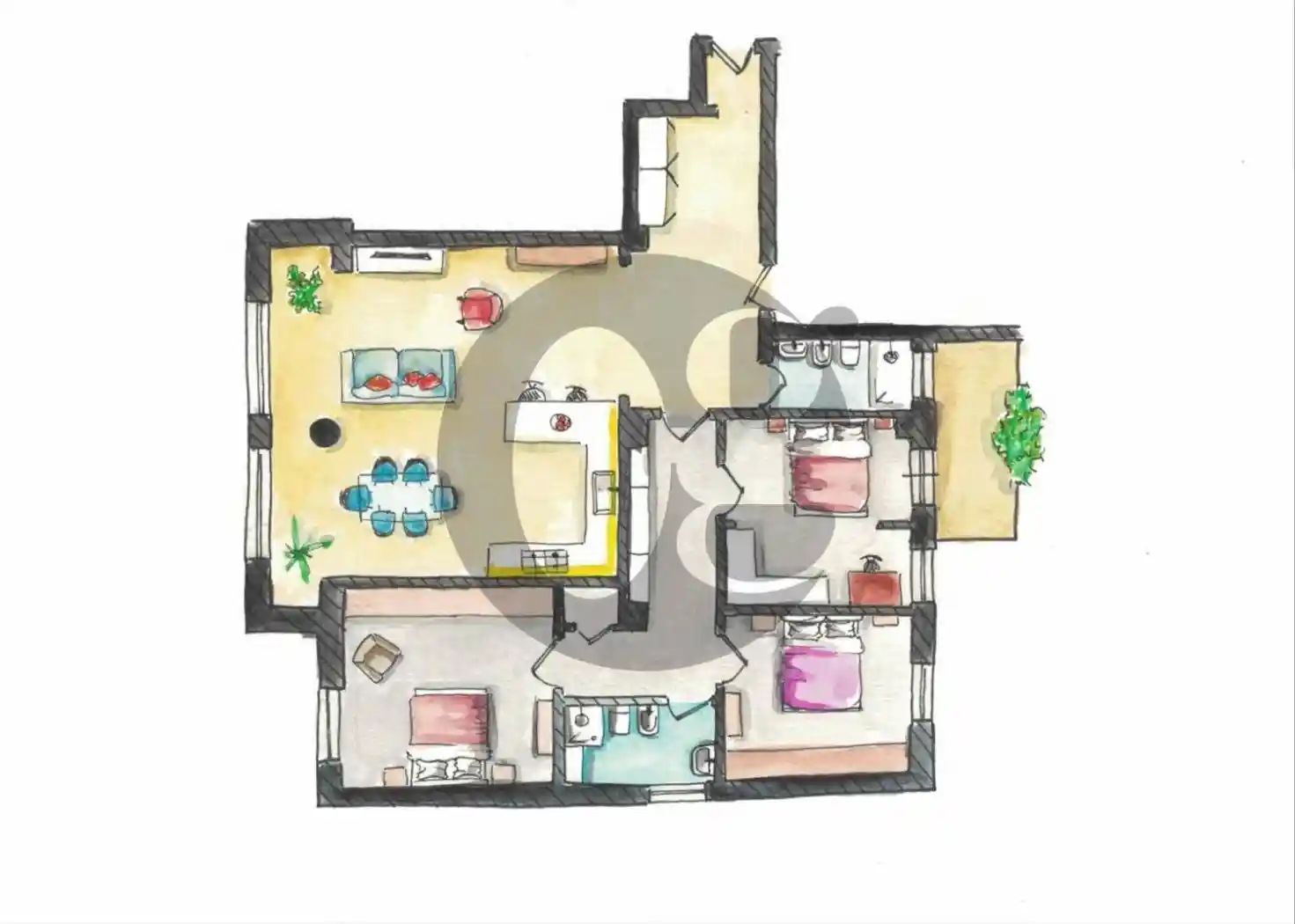 Appartamento in vendita a Brescia