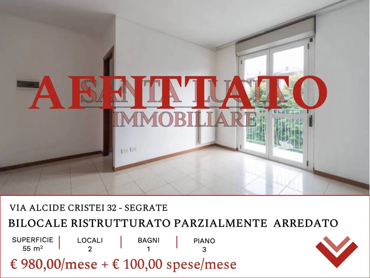 Appartamento in affitto a Segrate