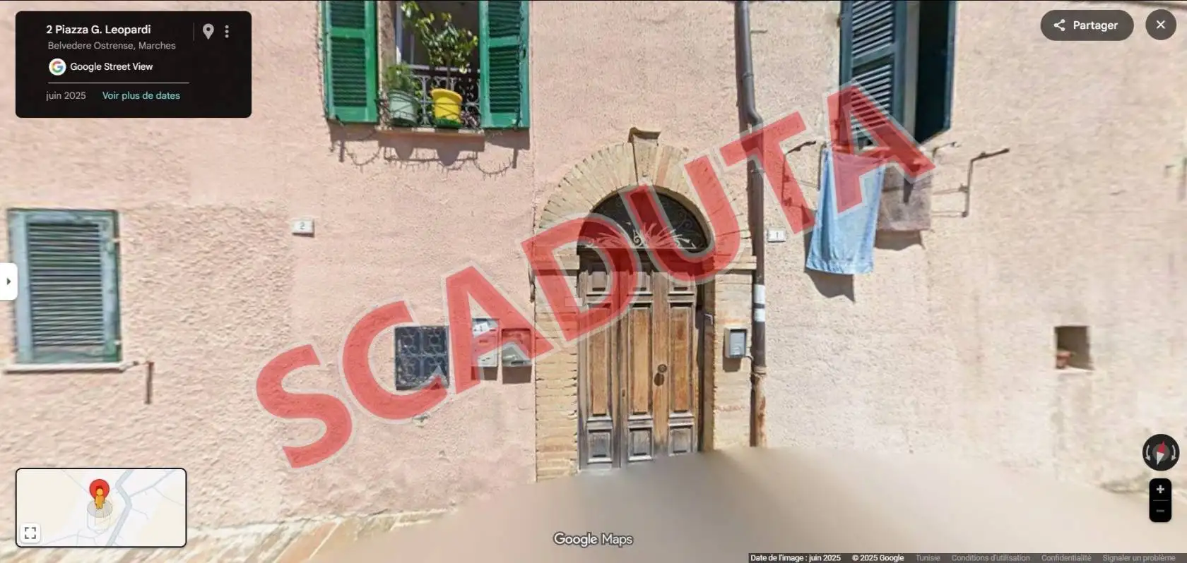 Appartamento in asta a Belvedere Ostrense