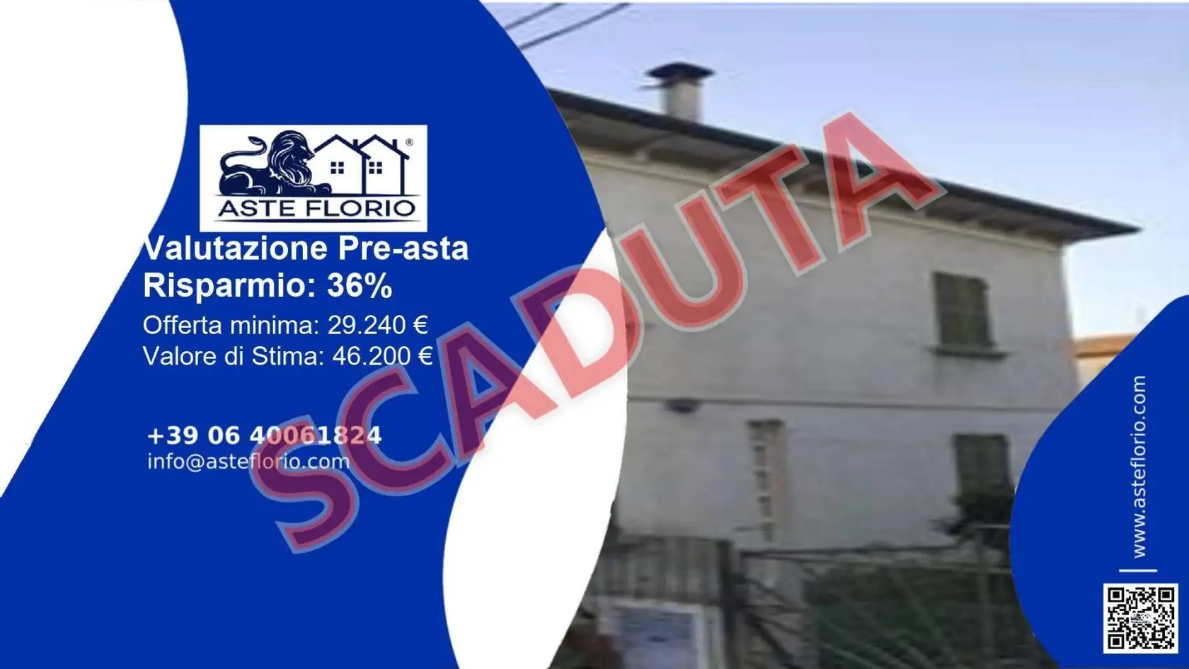 Appartamento in asta a San Lorenzo in Campo
