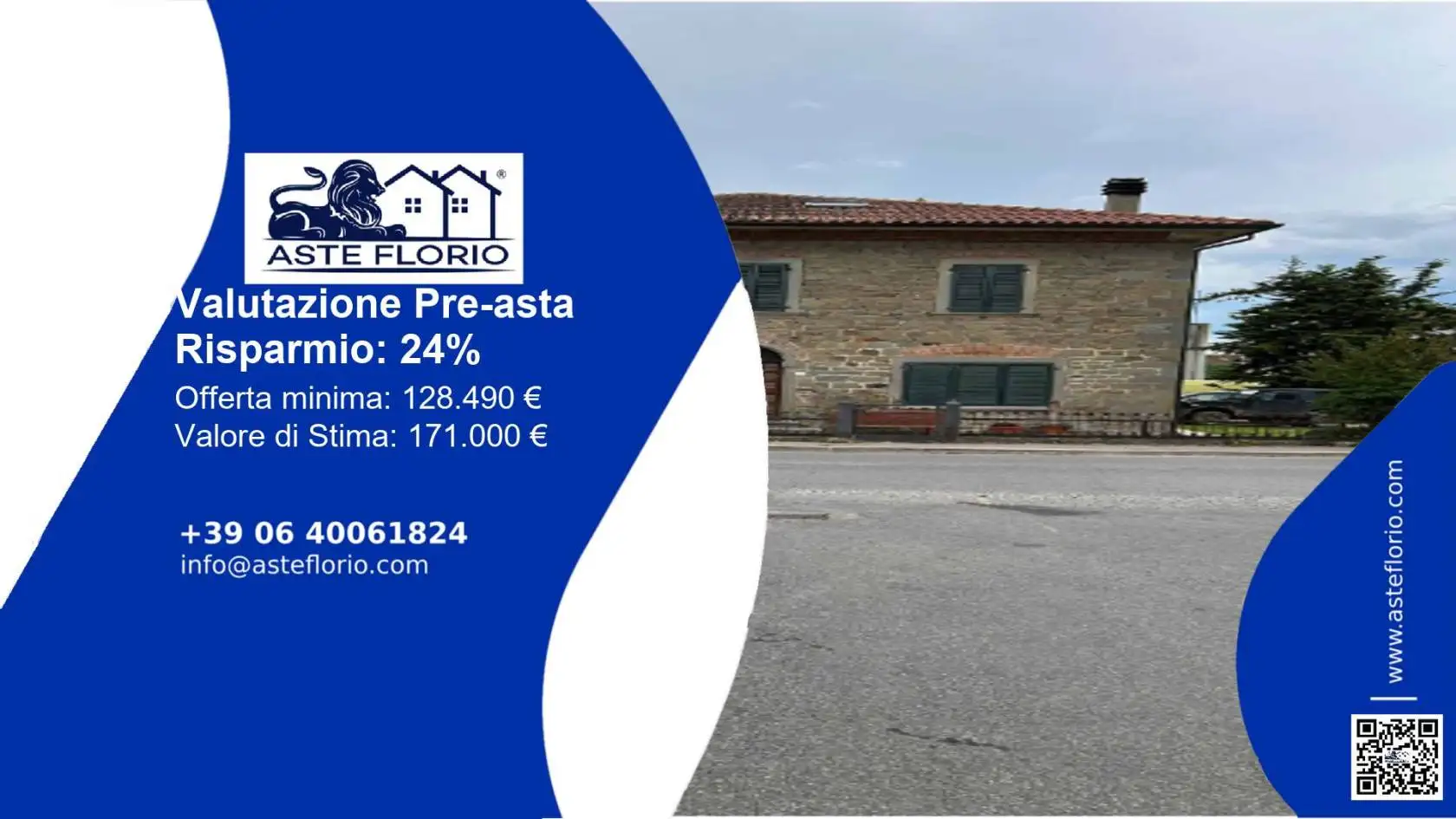 Appartamento in asta a Castiglion Fiorentino