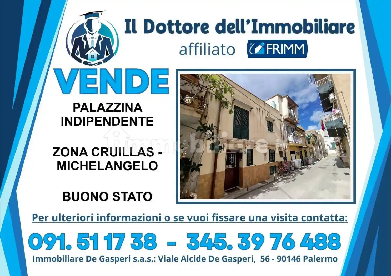 Casa indipendente in vendita a Palermo