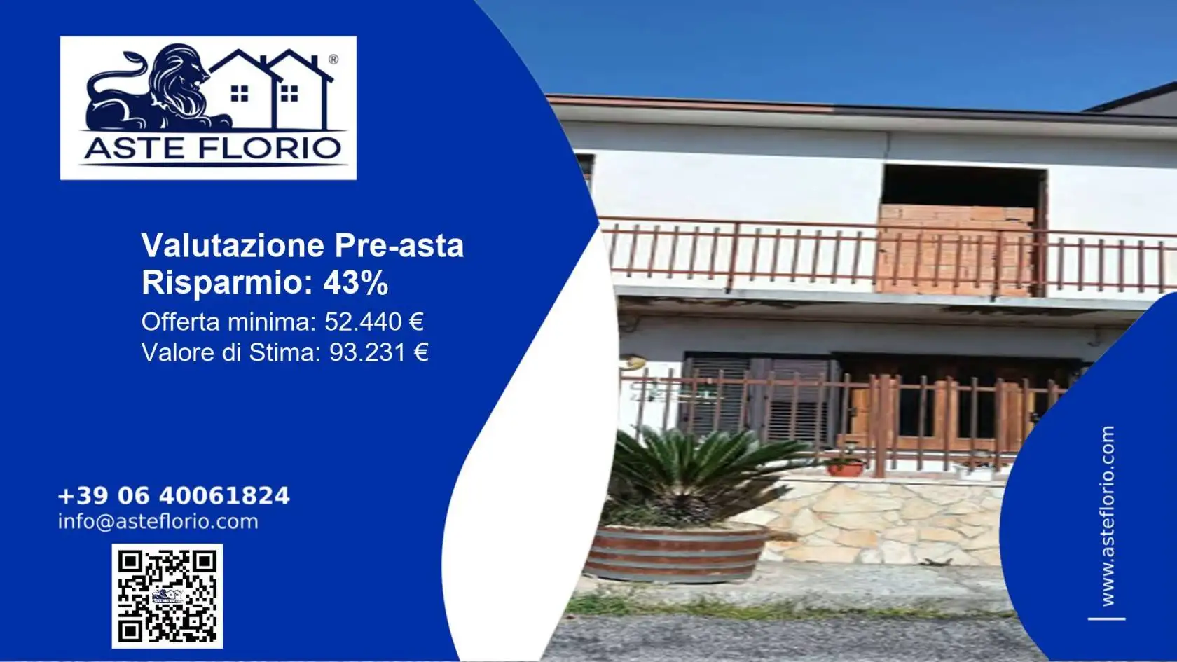 Appartamento in asta a San Lorenzo del Vallo