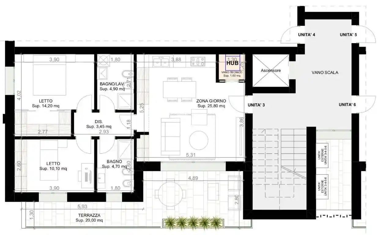 Appartamento in vendita a Traversetolo