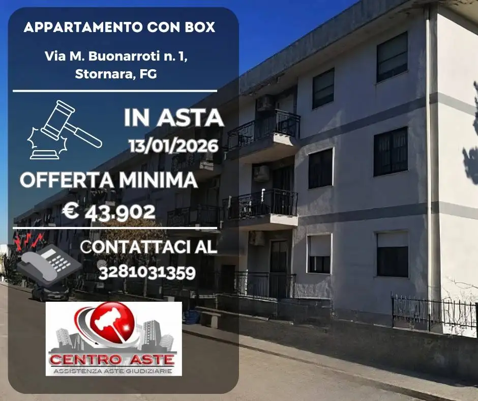 Appartamento in asta a Stornara