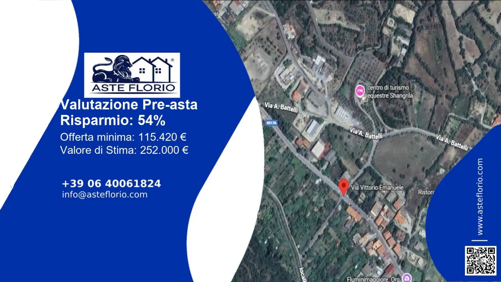 Villetta a schiera in asta a Fluminimaggiore