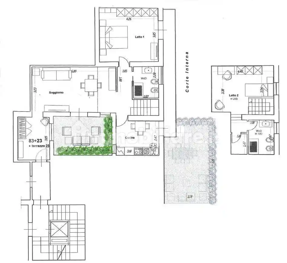 Quadrilocale via Onorato, 62, Roma - Cavour, Palermo - foto 2
