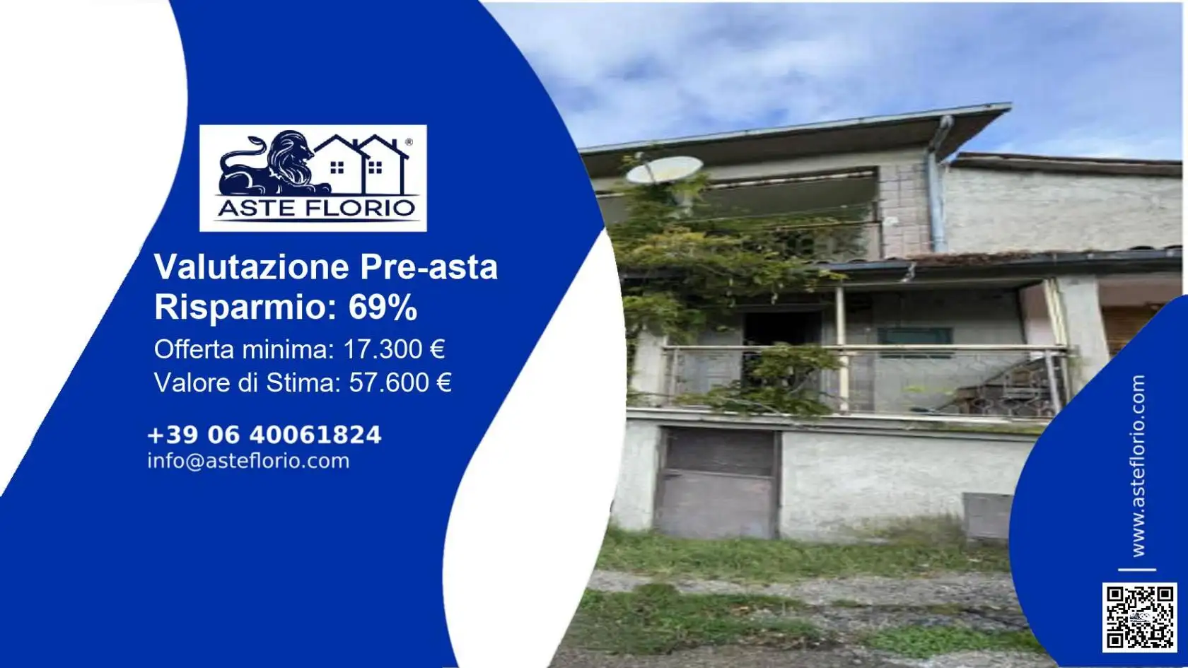 Appartamento in asta a Arrone