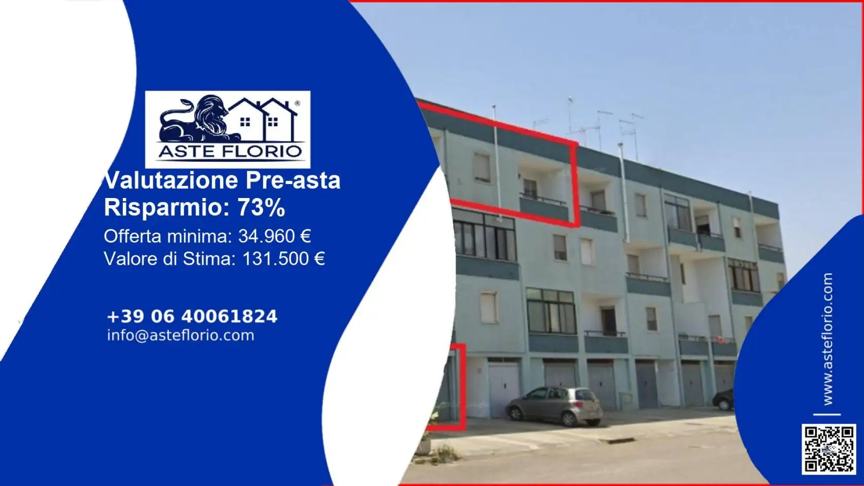 Appartamento in asta a Campi Salentina