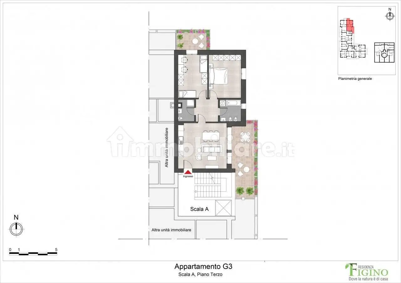 Appartamento in vendita a Milan