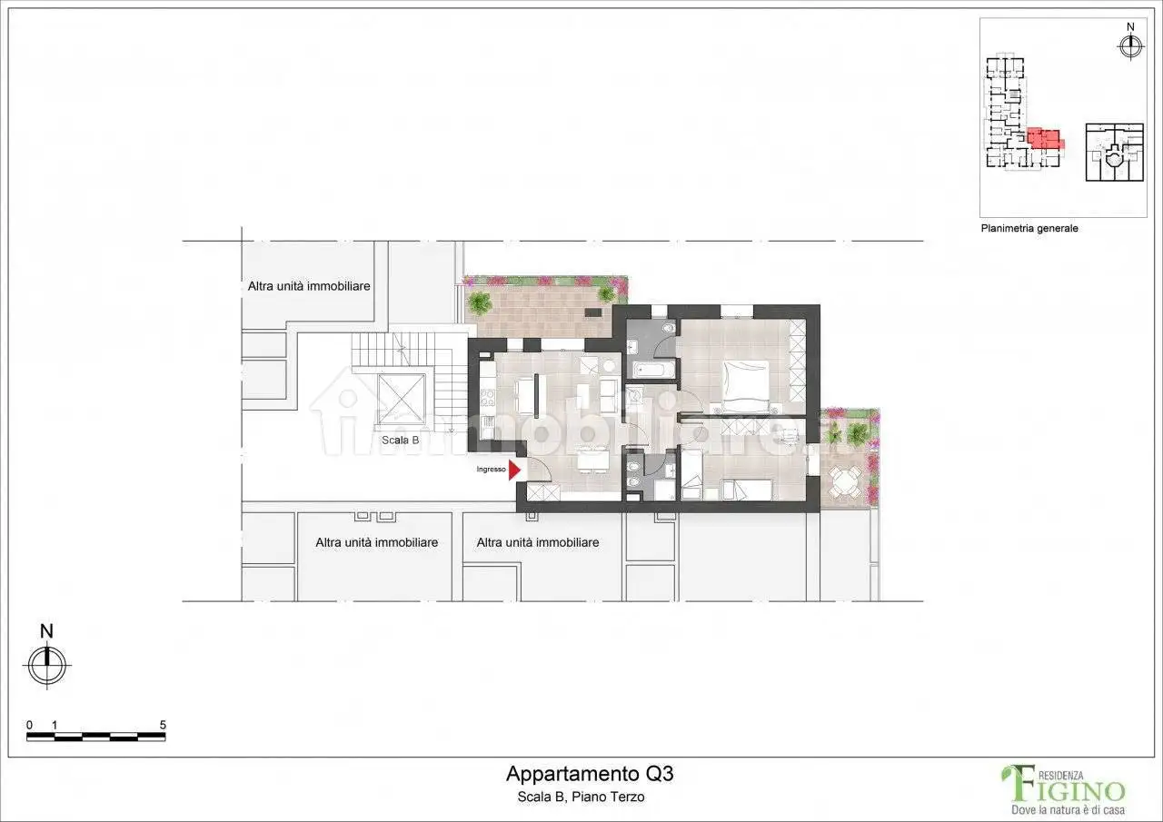 Appartamento in vendita a Milan