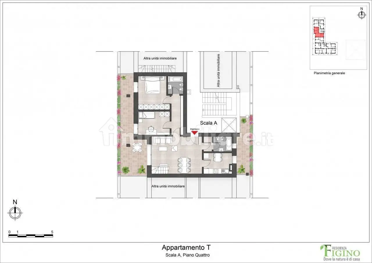 Appartamento in vendita a Milano