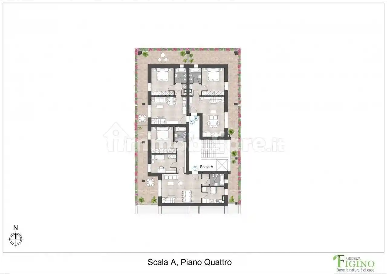 Quadrilocale via Ponte del Giuscano, Figino, Milano - foto 3