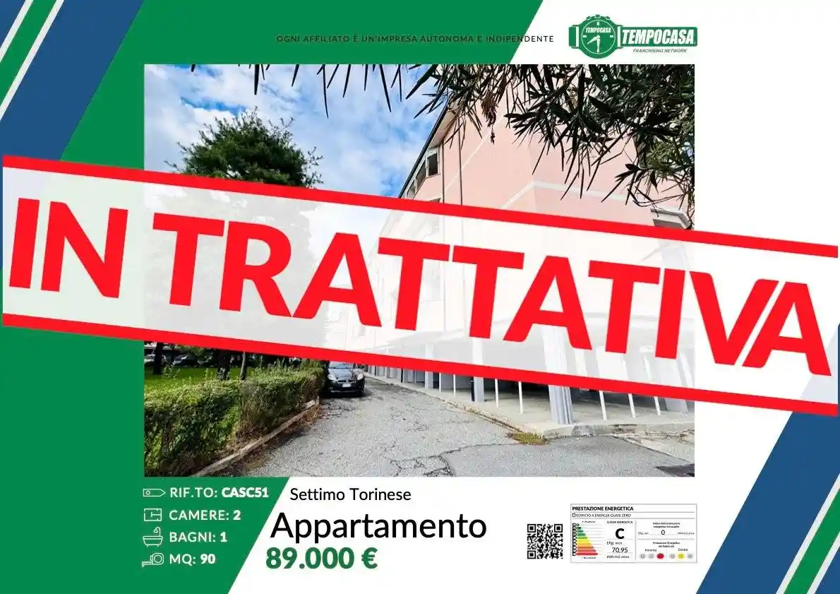 Appartamento in vendita a Settimo Torinese
