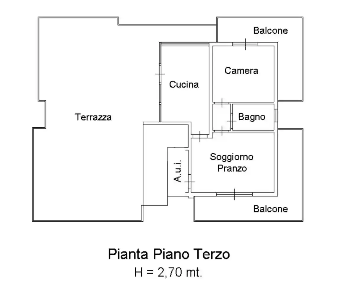 Attico buono stato, 73 m², Lagomaggio, Rimini - foto 5