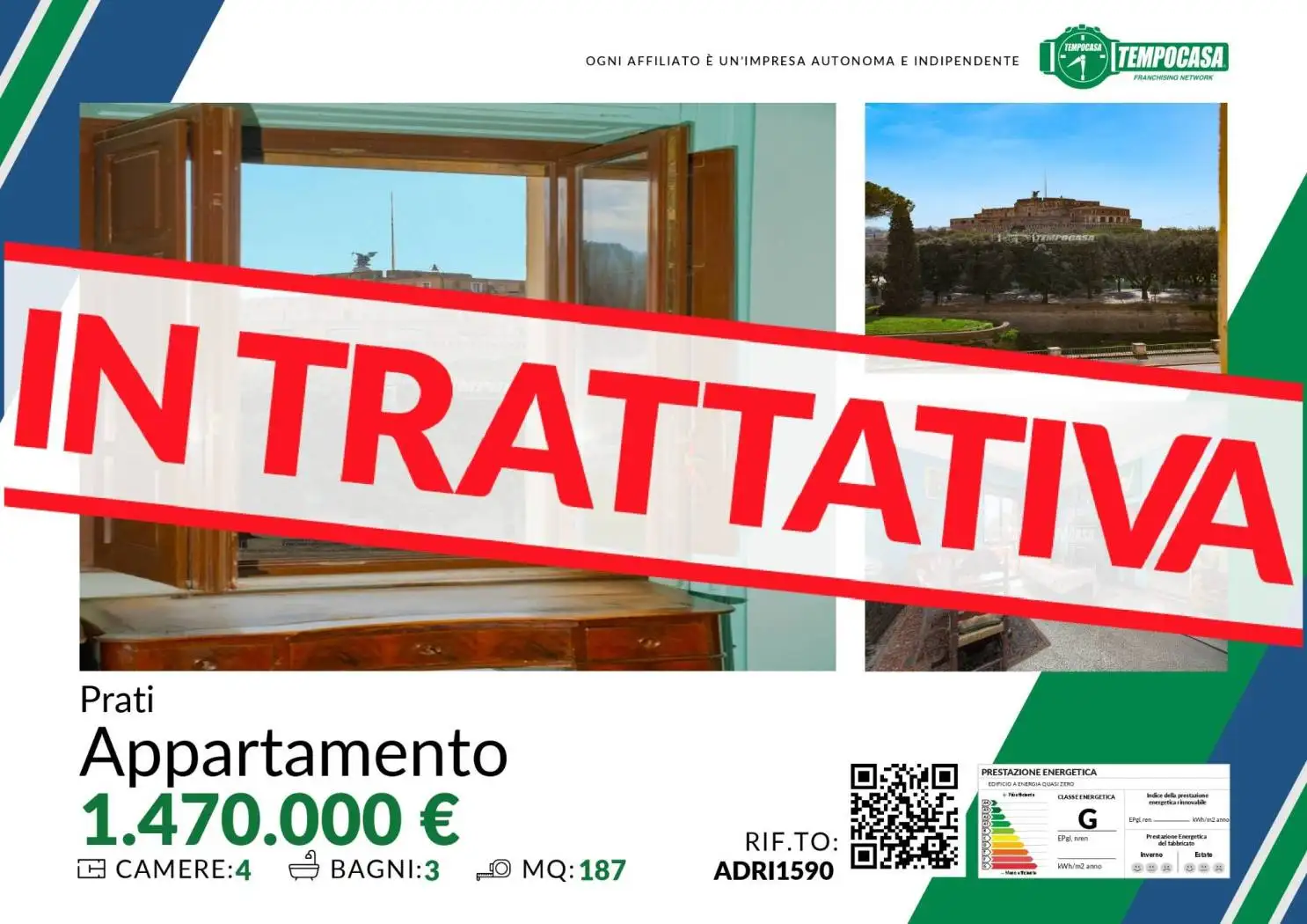 Appartamento in vendita a Roma