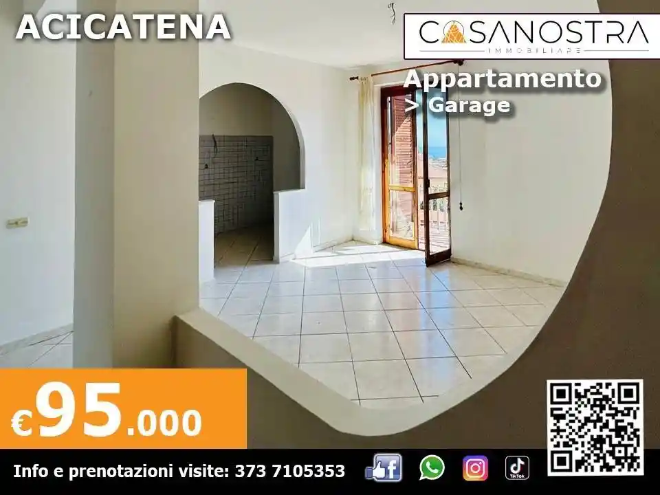 Appartamento in vendita a Aci Catena