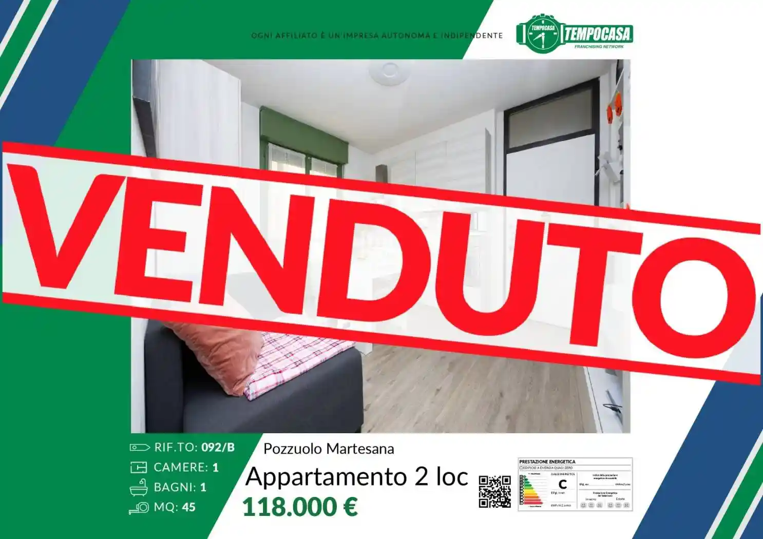 Appartamento in vendita a Pozzuolo Martesana