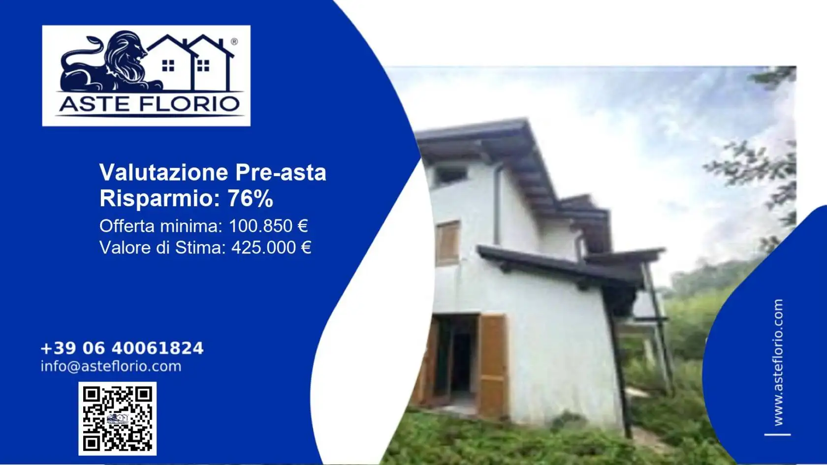 Appartamento in asta a Parlasco