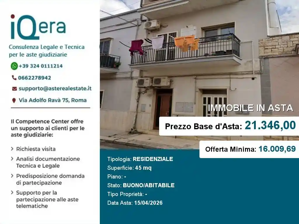 Appartamento in vendita a Turi