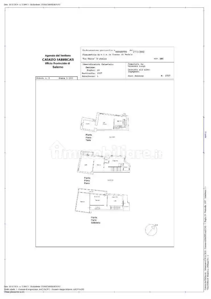 Appartamento all'asta via Ettore Netti, 9, 84034 Padula Italia, Padula - foto 4