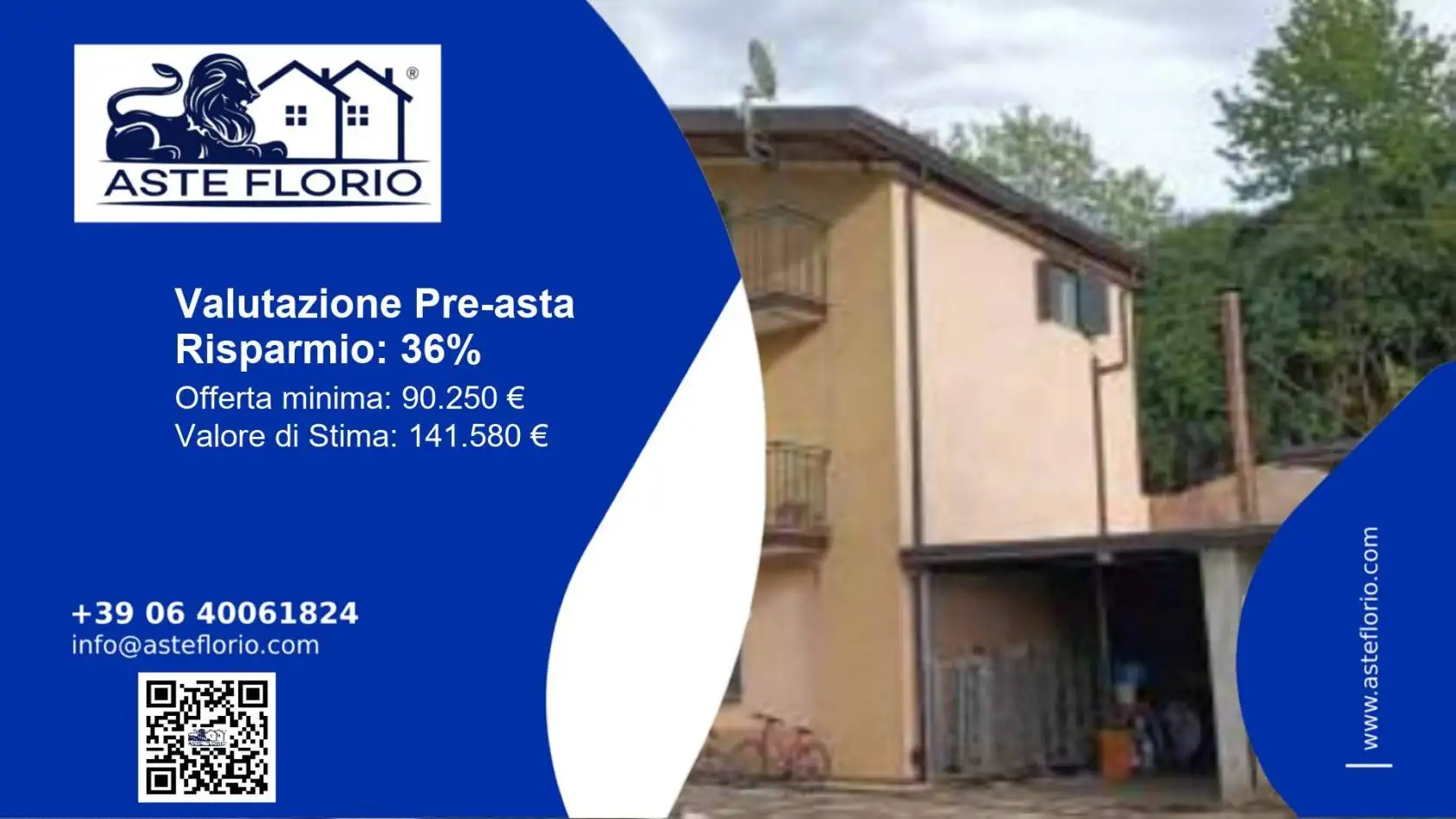 Villa in asta a Casali del Manco