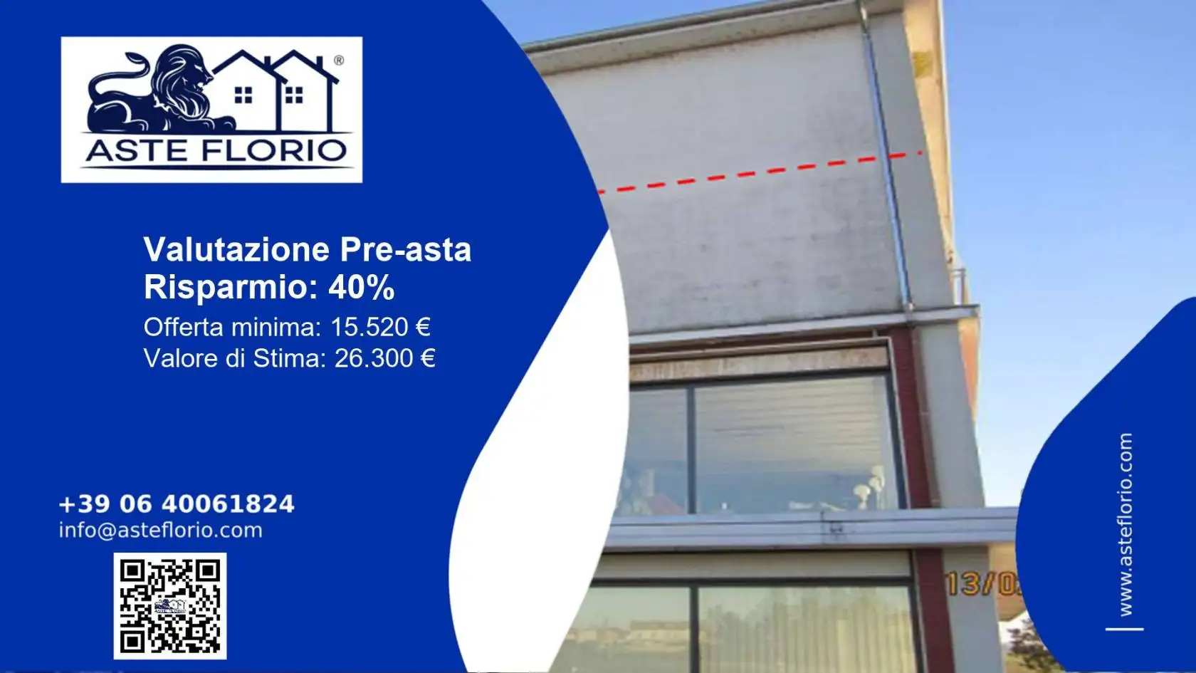 Appartamento in asta a Sale