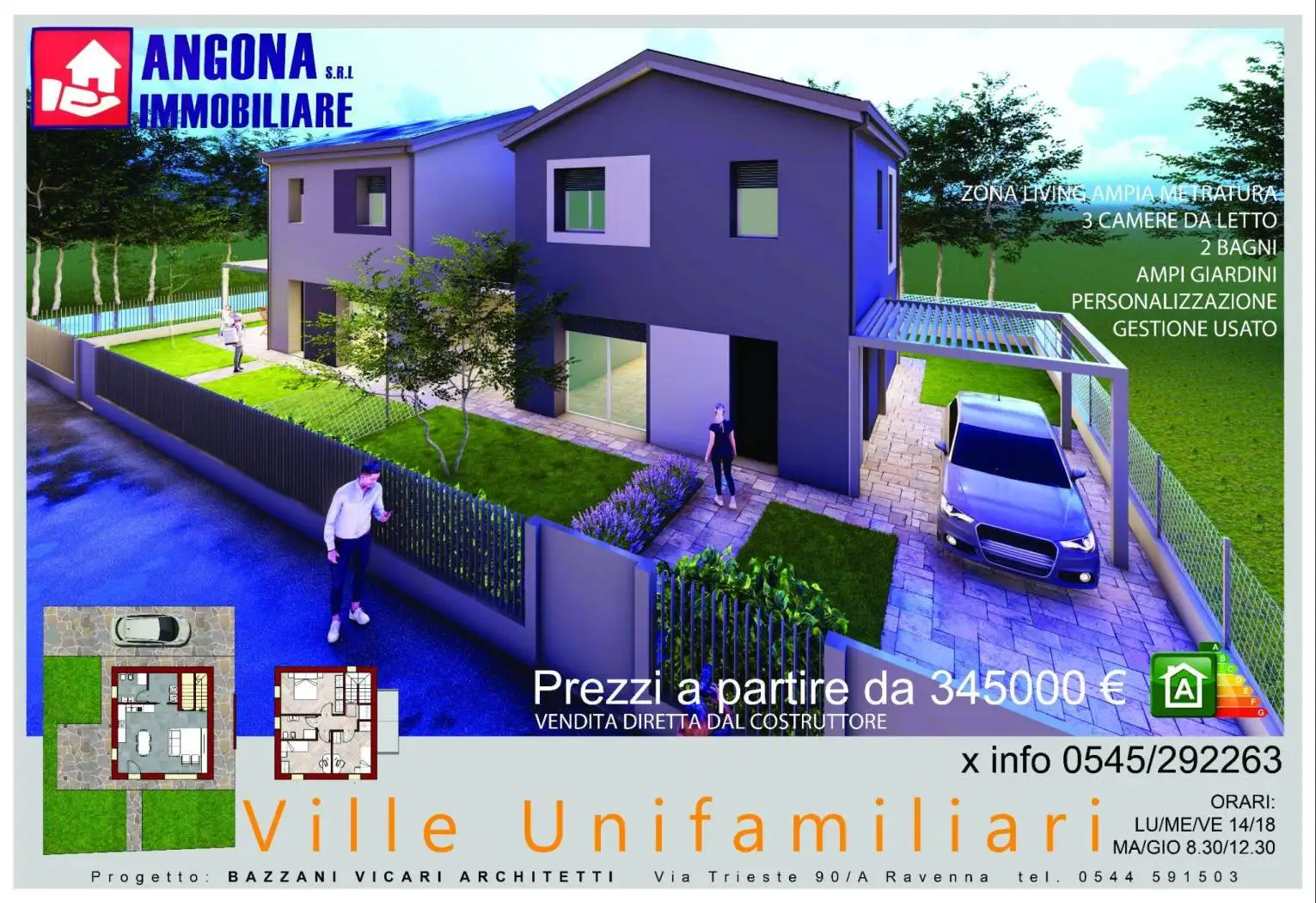 Villa in vendita a Russi