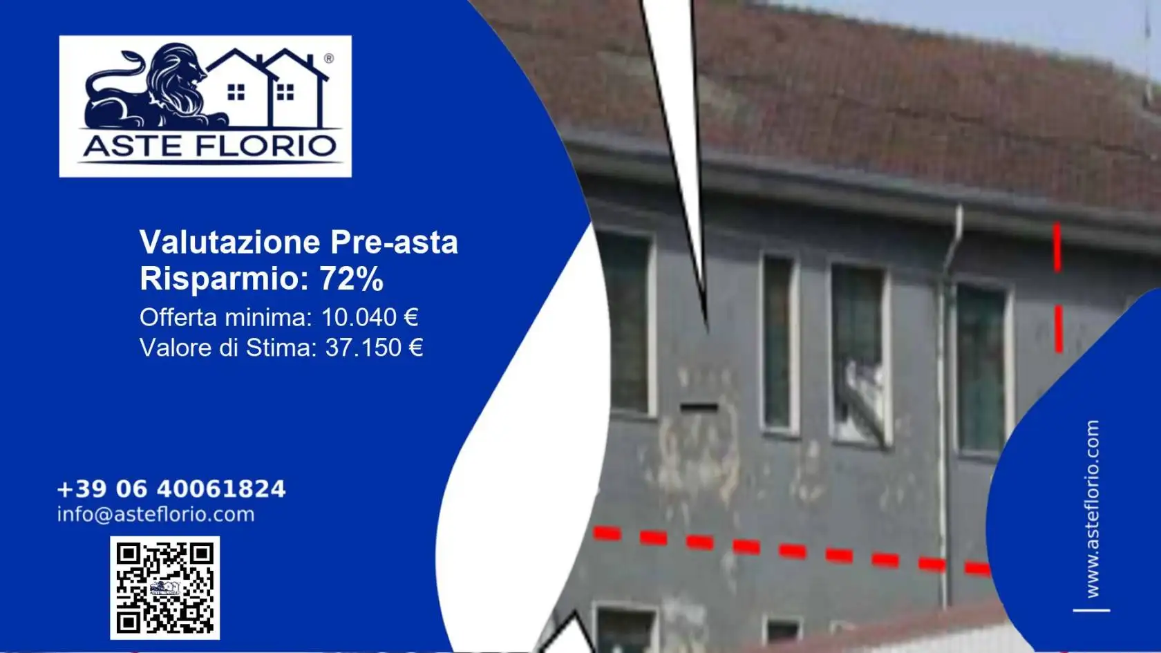 Appartamento in asta a Sale