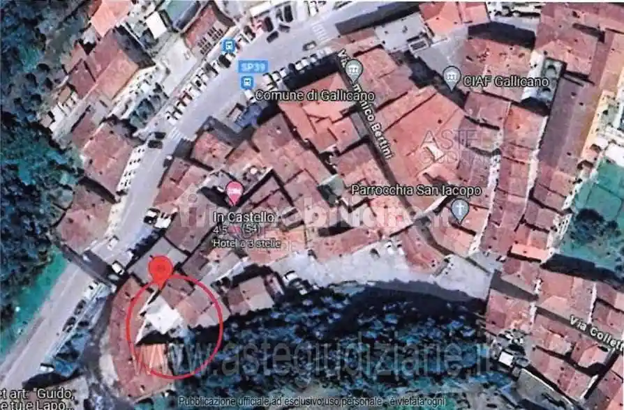 Appartamento all'asta via Castello, 15, 55027 Gallicano Italia, Gallicano - foto 3