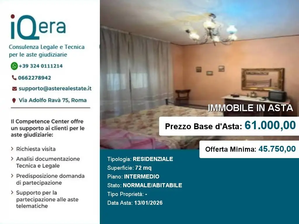 Appartamento in asta a Gardone Val Trompia