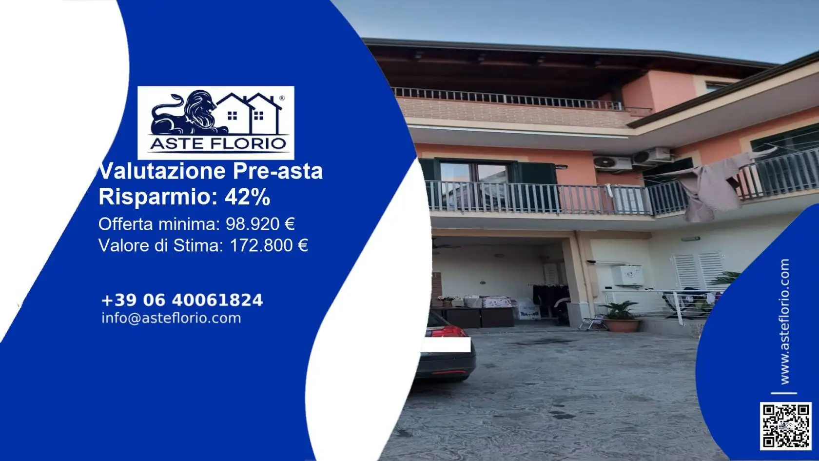 Appartamento in asta a Villa di Briano