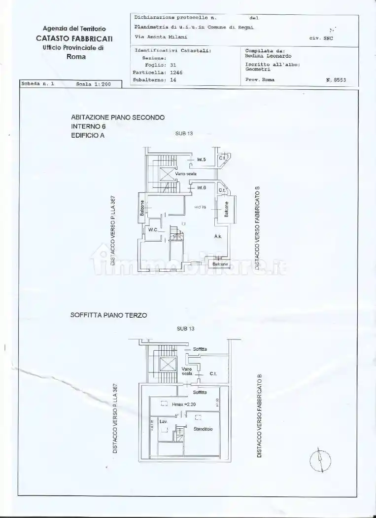 Appartamento in vendita a Segni