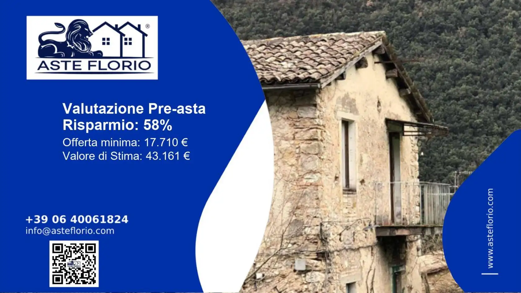 Appartamento in asta a Arrone