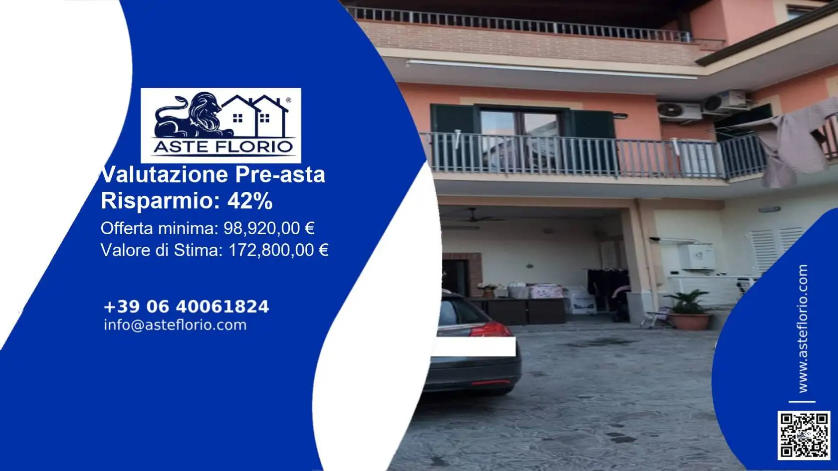 Appartamento in asta a Villa di Briano