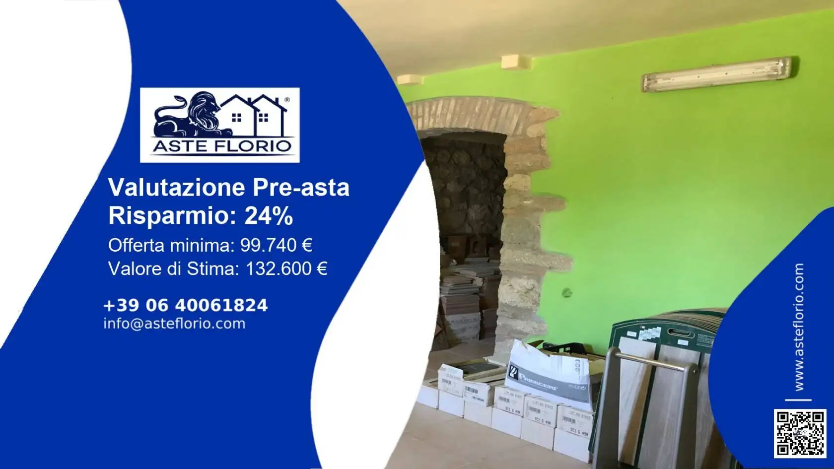 Appartamento in asta a San Vittore del Lazio