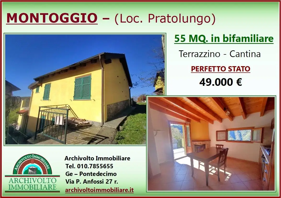 Appartamento in vendita a Montoggio