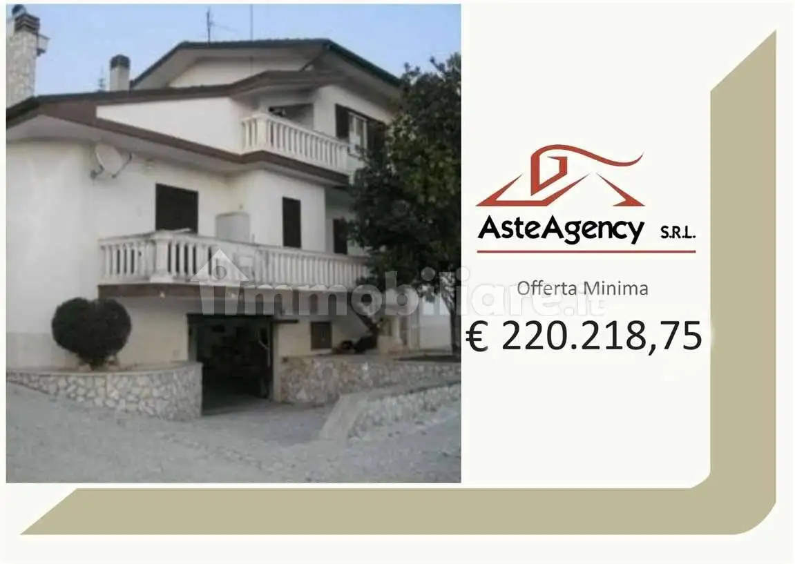 Villa in asta a Avezzano