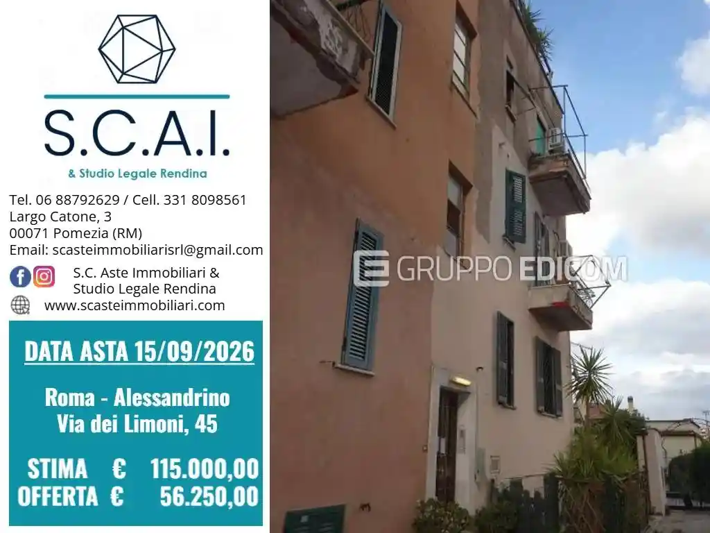 Appartamento in vendita a Roma