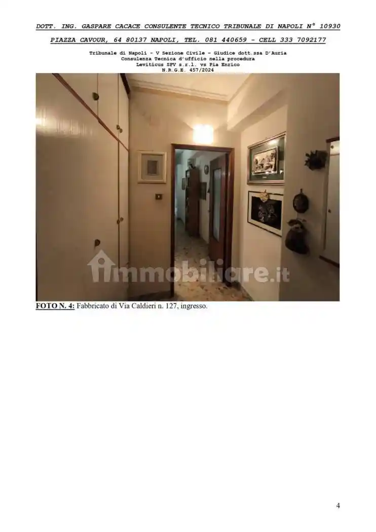 Appartamento all'asta via Luigi Caldieri, 127, 80128 Napoli Italia, Napoli - Napoli, 127 127, Napoli - foto 5