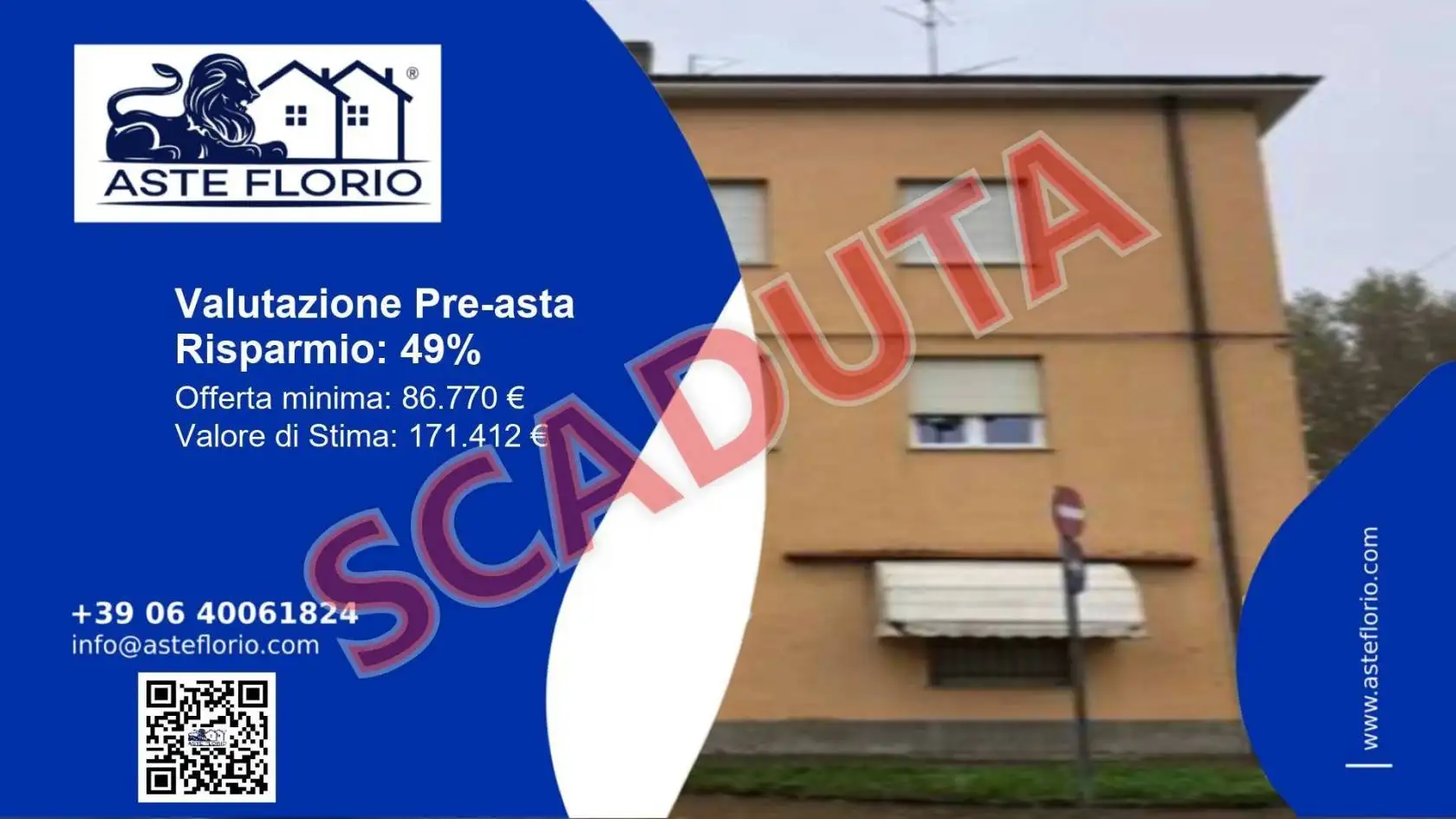 Appartamento in asta a Campogalliano